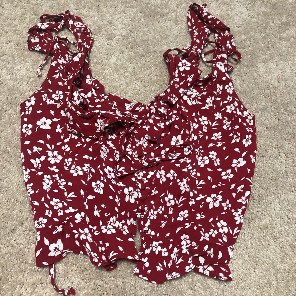 Free people crop tank top